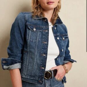 Banana Republic Classic Blue Denim Jacket